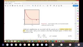 Convective heat transfer 12  Internal flow 3 [upl. by Naquin]