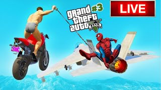 GTA 5 RAGNOLL LIVE STREAM SPIDERMAN IRONMAN FREEFIRE live gta freefire [upl. by Amora102]