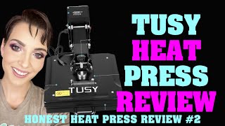 Honest Heat Press Review and Demo TUSY 15x15 from Amazon 3 Years Later [upl. by Ssew62]