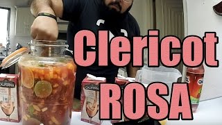 Bebidas  quot Clericot ROSA quotcon AG Bean3r Muy fresca [upl. by Kean]