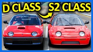 Forza Horizon 5 Online  Best D Class to S2 Class Car Challenge [upl. by Mahda]