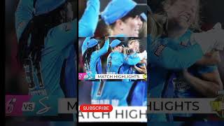 Adelaide strikers vs sydney sixers Cricket ️⃣️⃣ [upl. by Eniarral]