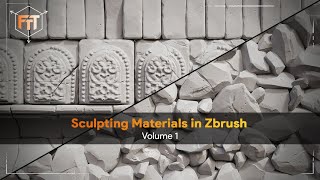 Sculpting Materials in Zbrush – Volume 1  Trailer [upl. by Kessia340]