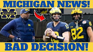 LAST MINUTE DECISION SHOCKED EVERYONE MICHIGAN WOLVERINES NEWS [upl. by Analak]