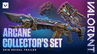 ARCANE SEASON 2 COLLECTOR’S SET  Skin Reveal Trailer  VALORANT [upl. by Groot286]