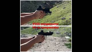 P320  Agency Arms 419 Compensator vs P320 Spectre [upl. by Idur536]