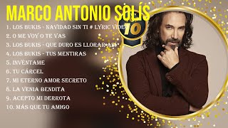 Lo mejor del álbum completo de Marco Antonio Solís 2024  Mejores artistas para escuchar 2024 [upl. by Vtehsta]