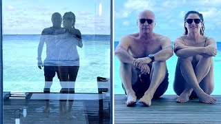 Luisa Ranieri e Luca Zingaretti romantici alle Maldive [upl. by Lidaa942]