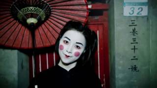 膽小勿看 萬聖節主題：紙紮人｜Easy Halloween Makeup Look l Changcee [upl. by Hukill]