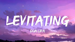 Dua Lipa  Levitating Lyrics video [upl. by Naugal]