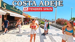 TENERIFE  COSTA ADEJE  What this Beautiful Place looks like Now 🌞 4K Walk ● June 2024 [upl. by Owiat392]