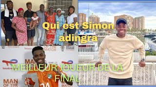 qui est simon adingra meilleur joueur de la final [upl. by Willie]