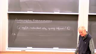 Lecture 06  Automorphic Forms and Representation Theory an introduction to the Langlands Program [upl. by Mcclimans]