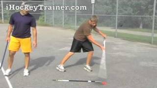 Good Hockey Drill For Skills Range for your stick handling [upl. by Stacee]