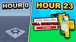 I made a VIRAL Roblox RNG game in 24 hours [upl. by Iand]