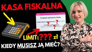 Kasa Fiskalna w 2022r  Kiedy Zwolnienie Kiedy Obowiązek Jakie Limity [upl. by Ydissak]