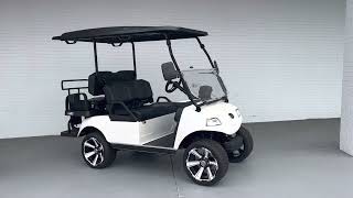 White Evolution Plus Lithium Golf Cart [upl. by Dikmen511]