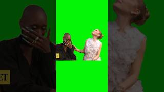 Cynthia Erivo Interview Cry  Green Screen wicked wickedmovie arianagrande cynthiaerivo crying [upl. by Haisej]