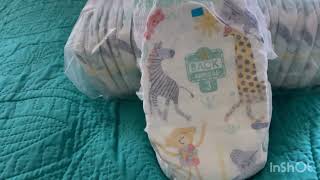 Review Pampers Swaddlers 360 PullOn Diapers [upl. by Anyrak581]