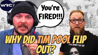 Nerdrotic Nooner  Why did TIM POOL Flip out and THREATEN His Staff  FNT Clips [upl. by Htrow]