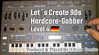 Let´s Create 90s Hardcore amp Gabber 💀 German Hardest 🇩🇪 Der Sinn II 💀 Live 💀 O S T c o r e [upl. by Armyn]