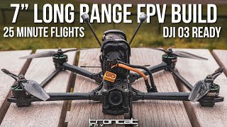 How To Build a 7quot Long Range FPV Drone [upl. by Anikat277]