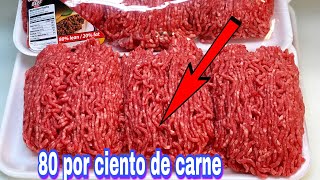 Cómo hacen la carne molida “ carne molida de res  La mejor carne molida [upl. by Elocn100]