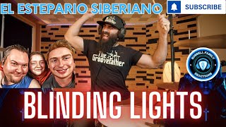 El Estepario Siberiano BLINDING LIGHTS THE WEEKND  DRUM COVER First Time Reaction [upl. by Yllus]