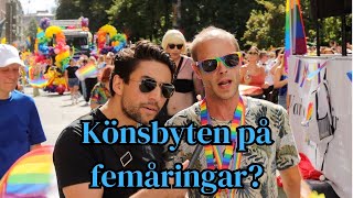 Intervjuar RFSL i Pridetåget [upl. by Welby591]