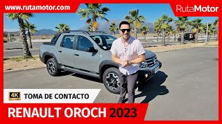 Renault Oroch 13t At  La pickup compacta que se potencia y actualiza su gama Test Drive [upl. by Ailaht]