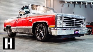 Ultimate Squarebody Street Truck 600 hp Supercharged LT4 86 Silverado That Handles Too [upl. by Skinner]