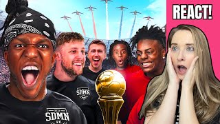 reacting to SIDEMEN CHARITY MATCH 2023 [upl. by Niliac]