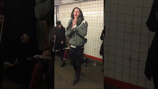 Hozier Sings “Movement” in NYC Subway hozier subway movement live indie music newyork [upl. by Kelley]