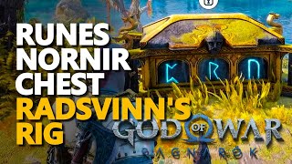 Radsvinns Rig Nornir Chest Runes God Of War Ragnarok [upl. by Behlke]