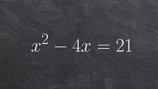 Learn how to solve a quadratic equation by factoring [upl. by Neirod]