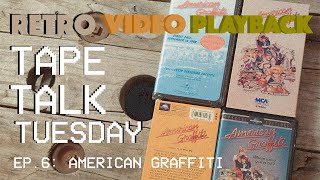 American Graffiti on VHS  Tape Talk Tuesday Ep 6 [upl. by Tremml]