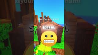 DON’T LET YOUR EYES WATER WHILE WATCHING THIS VIDEO shorts minecraft [upl. by Aggarwal]