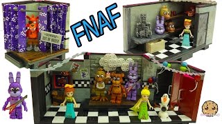 Five Nights At Freddys FNAF Show Stage Office Playsets [upl. by Nnairahs]