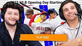 Can we name every Opening Day Starter of 2023 [upl. by Dlanigger]