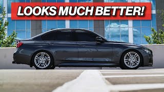 BEST TINT OPTION FOR THE F30 BMW  20 CERAMIC TINT ALL AROUND [upl. by Sinaj]