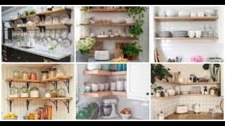 ➕ 60 REPISAS DE MADERA PARA COCINA🌺🌸😱 [upl. by Rolat]