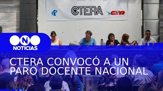 CTERA convocó a un PARO DOCENTE NACIONAL y PELIGRA el inicio de CLASES  Telefe Noticias [upl. by Dabbs]