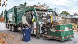 Garbage Trucks In Action [upl. by Epilif]