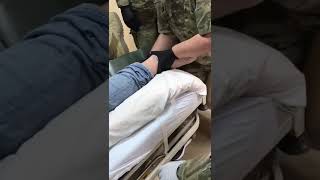 Dislocated ankle reset [upl. by Einnob]