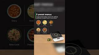 Philips Viva Collection HD492801 2100Watt Induction Cooktop Soft Touch Button with Crystal Glass [upl. by Anilra606]