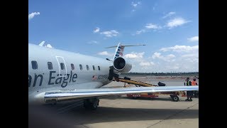 CRJ 200ER Takeoff DCA [upl. by Odnomyar]