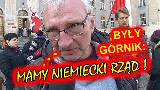 Górnik przyszedł na protest rolników A potem wyrzucił z siebie wszystko co mu leżało na wątrobie [upl. by Stafani894]