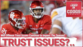 Will Houston Cougars Offense Trust Issues Continue to Impact Their Season [upl. by Akimahs]