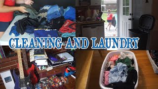 NEW CLEANING AND LAUNDRY MOTIVATION  4 LOADS OF LAUNDRY [upl. by Notnirb609]