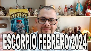 ESCORPIO ♏️ HOROSCOPO FEBRERO 2024 LECTURA DE LA RUEDA ASTROLOGICA [upl. by Westhead]